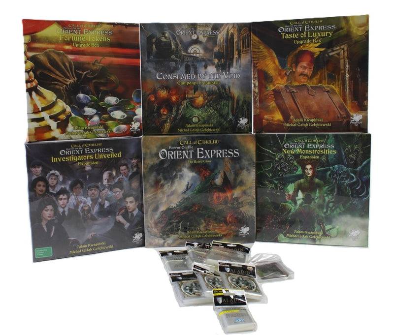 Horror on the Orient Express: The Board Game – All-Inclusive Golden Pass Visual All-In Kickstarter Edition