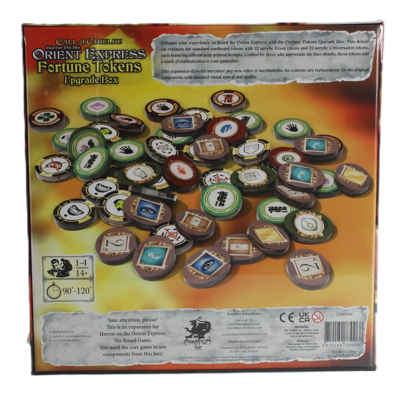 Horror on the Orient Express: The Board Game – All-Inclusive Golden Pass Visual All-In Kickstarter Edition