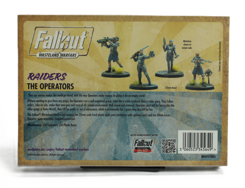 Fallout: Wasteland Warfare – Raiders: The Operators – New