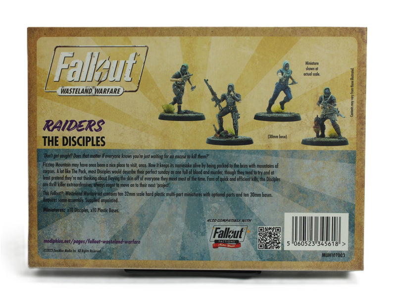 Fallout: Wasteland Warfare – Raiders: The Disciples – New
