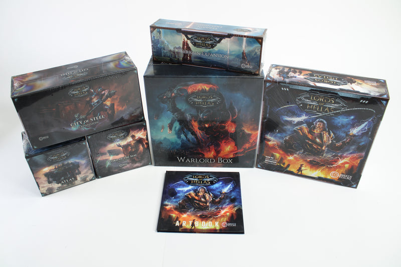 Lords of Hellas – Kickstarter All-In Collection – New & Sealed