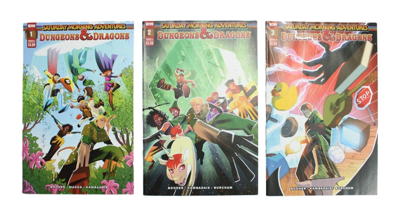 Dungeons & Dragons: Saturday Morning Adventures #1-3 – Cover A Lot