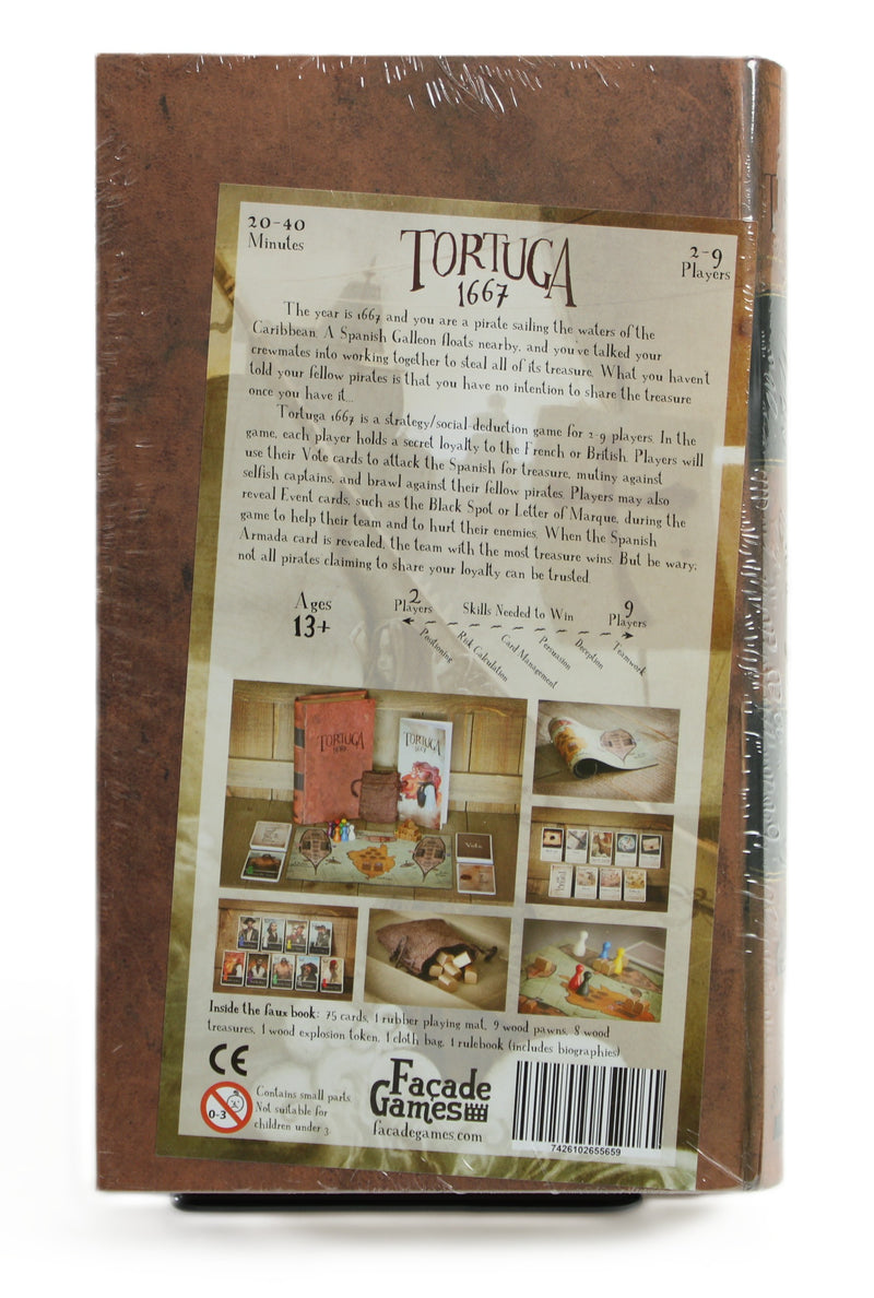 Tortuga 1667 - Facade Games Pirate Strategy Board Game