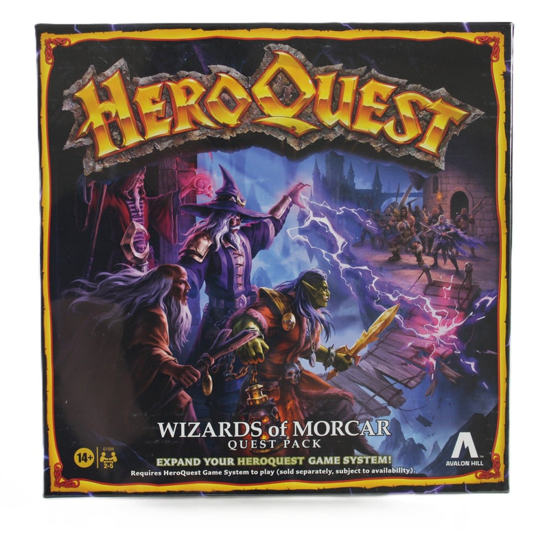 HeroQuest: Wizards of Morcar Quest Pack – New & Sealed