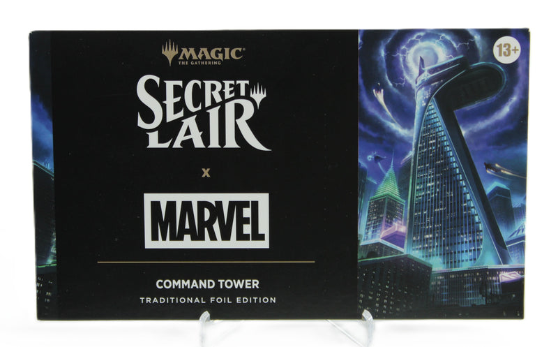MTG Secret Lair x Marvel: Command Tower – Foil Promo