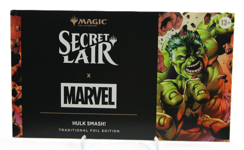 MTG Secret Lair x Marvel: Hulk SMASH! – Traditional Foil