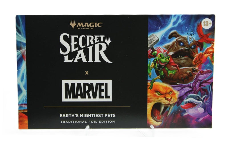 MTG Secret Lair x Marvel: Earth's Mightiest Pets – Traditional Foil