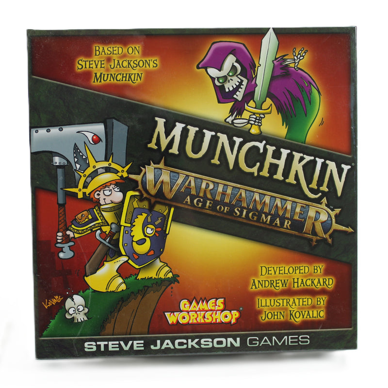 Munchkin Warhammer Age of Sigmar Deluxe Board Game – New & Sealed
