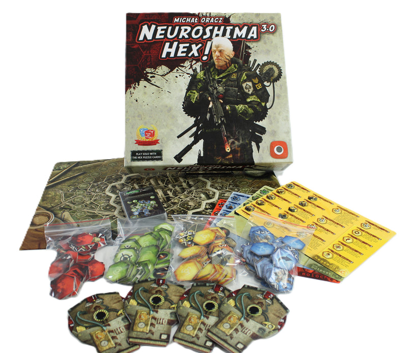 Neuroshima Hex! 3.0 Board Game - Open, Punched, Never Played