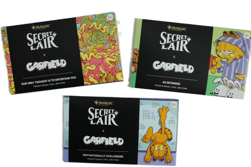 MTG: Secret Lair x Garfield - Traditional Foil Bundle - 3 Drops - image 1