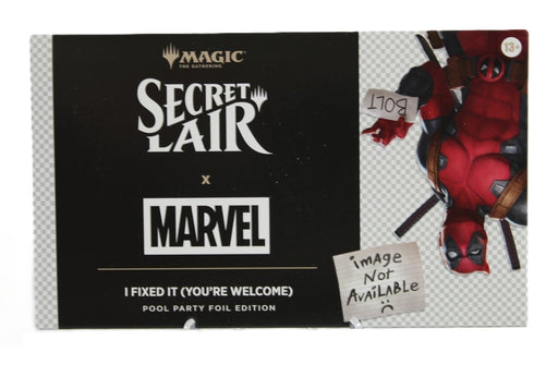 MTG: Secret Lair x Marvel's Deadpool: I Fixed It (You're Welcome) – Pool Party Foil Edition - image 1