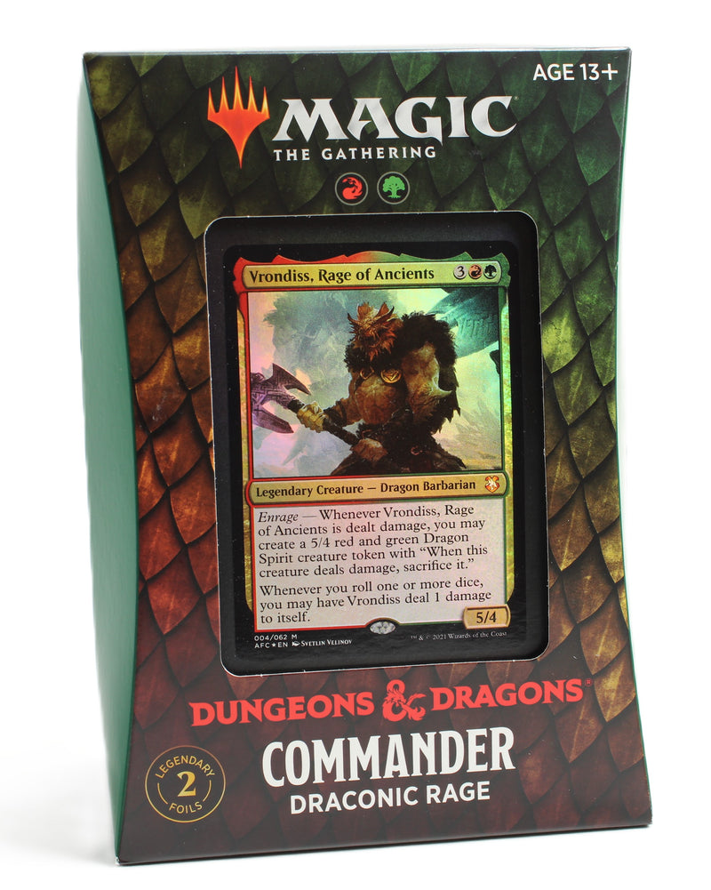 MTG: Adventures in the Forgotten Realms - Draconic Rage Commander Deck