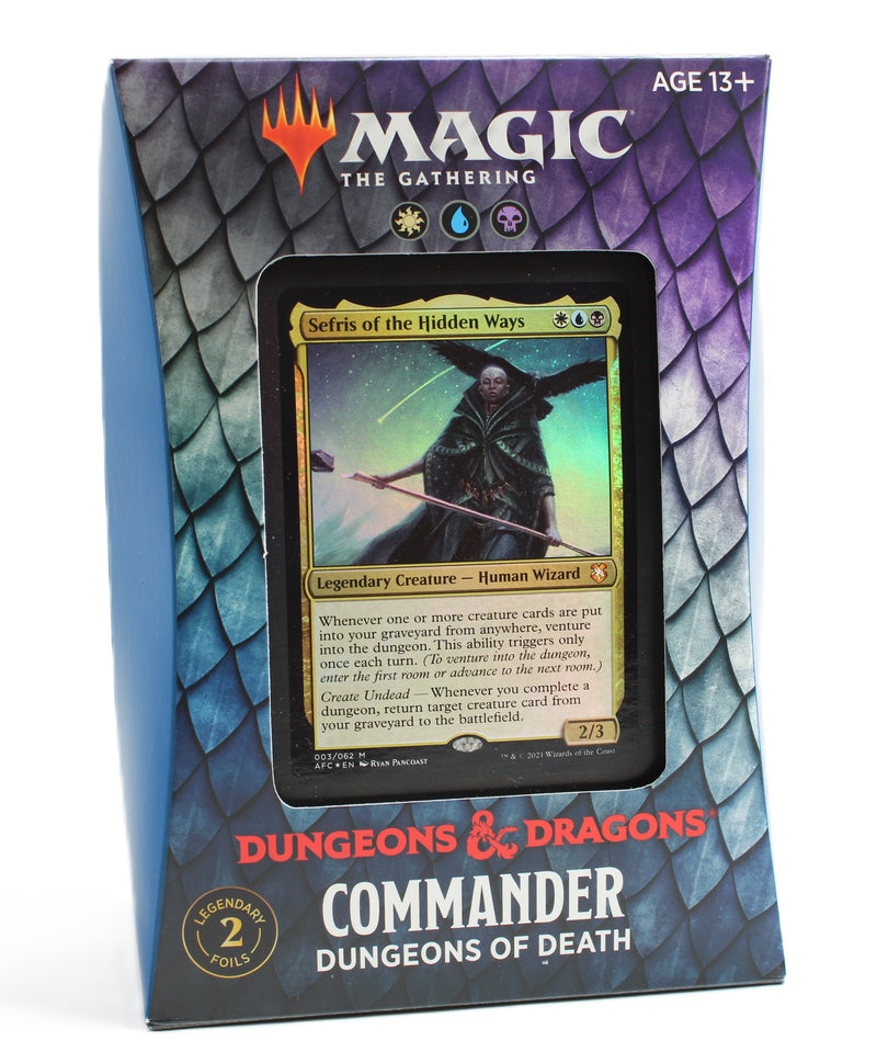 MTG: Adventures in the Forgotten Realms - Dungeons of Death Commander Deck