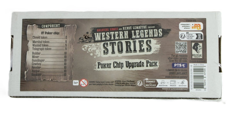 Western Legends Stories Kickstarter Bundle - Poker Chips & Binder - image 3