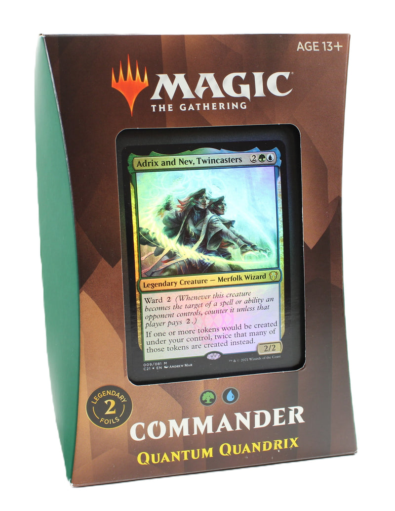 MTG: Commander 2021 Quantum Quandrix - Commander Deck