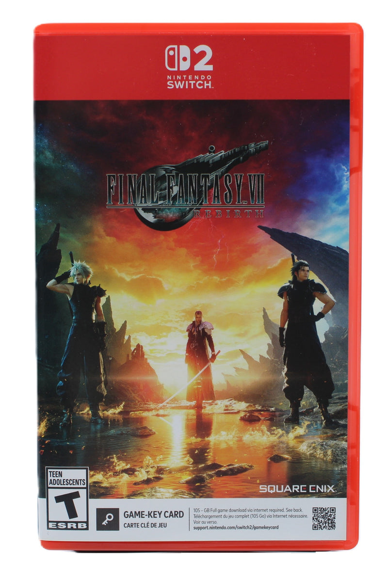 Final Fantasy VII Rebirth - Nintendo Switch 2 Game - Open Box