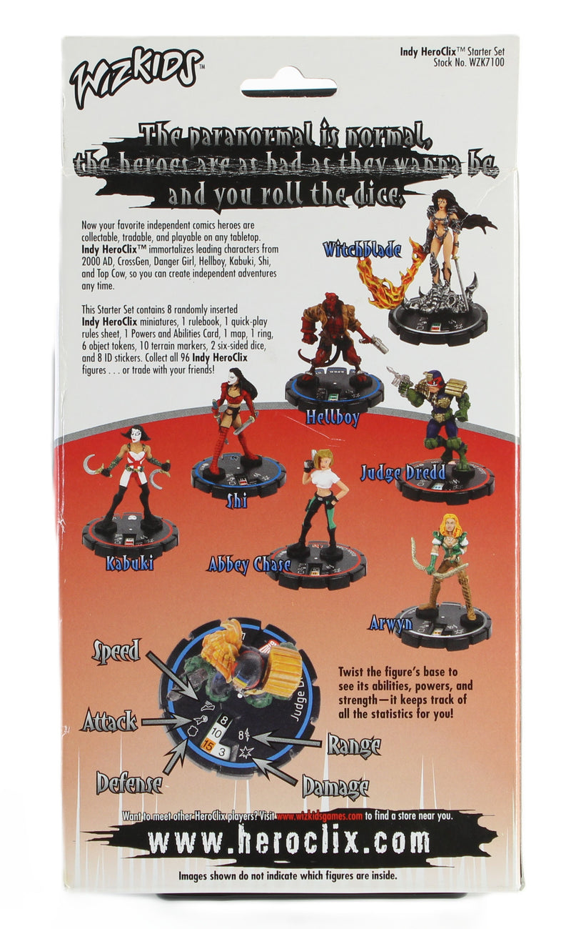 Indy HeroClix Starter Set (2003) Sealed | WizKids Collectible Miniatures Game