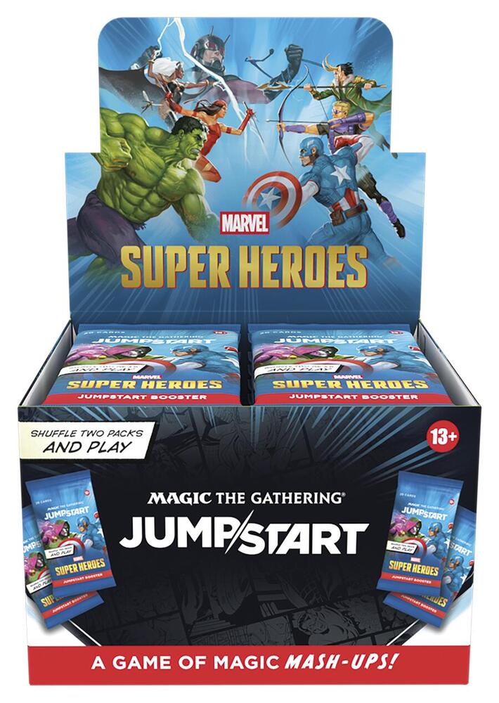 Magic: The Gathering Marvel Super Heroes Jumpstart booster box