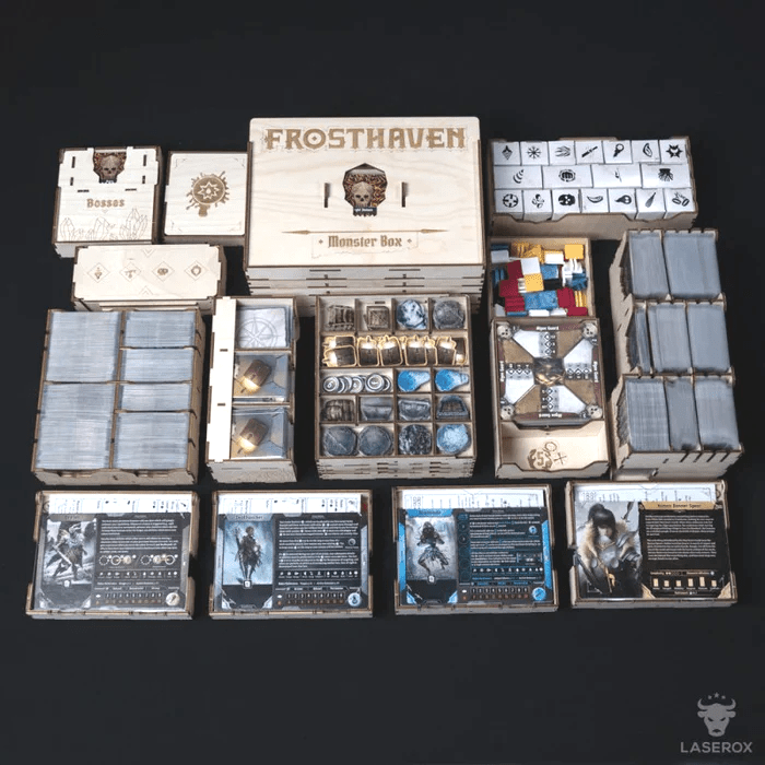 Frosthaven Laserox FrostBox organizer, monster box version