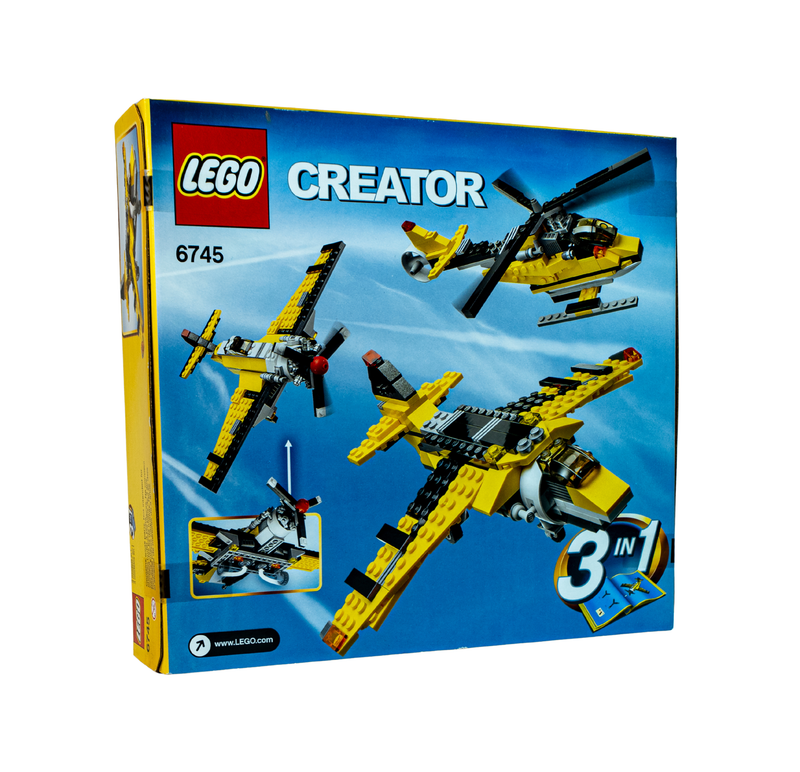 LEGO Creator 6745 Propeller Power 3-in-1 Plane Helicopter NEW Sealed Retired