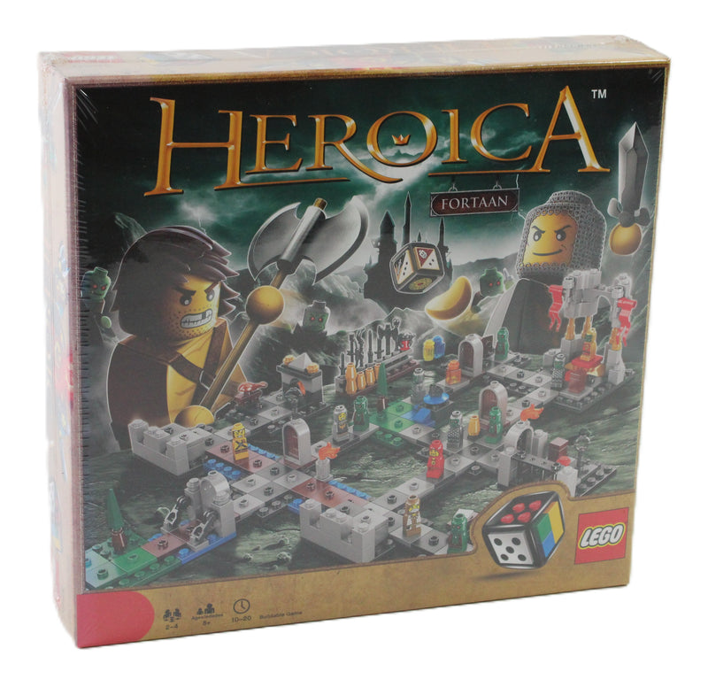 LEGO Heroica Castle Fortaan 3860 Board Game – 2011 – New Sealed