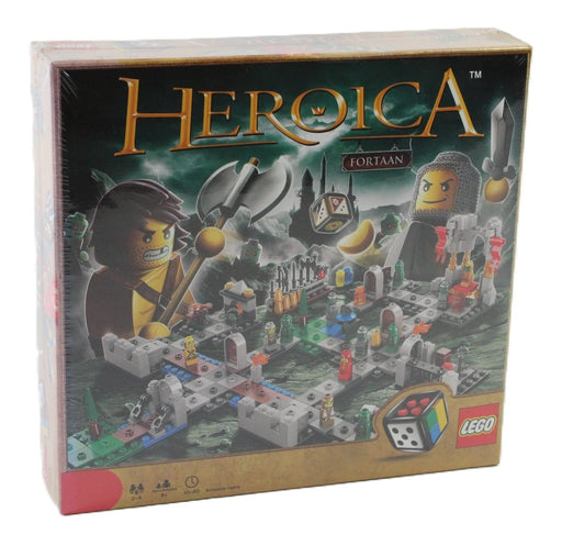 LEGO Heroica Castle Fortaan 3860 board game from 2011 — sealed