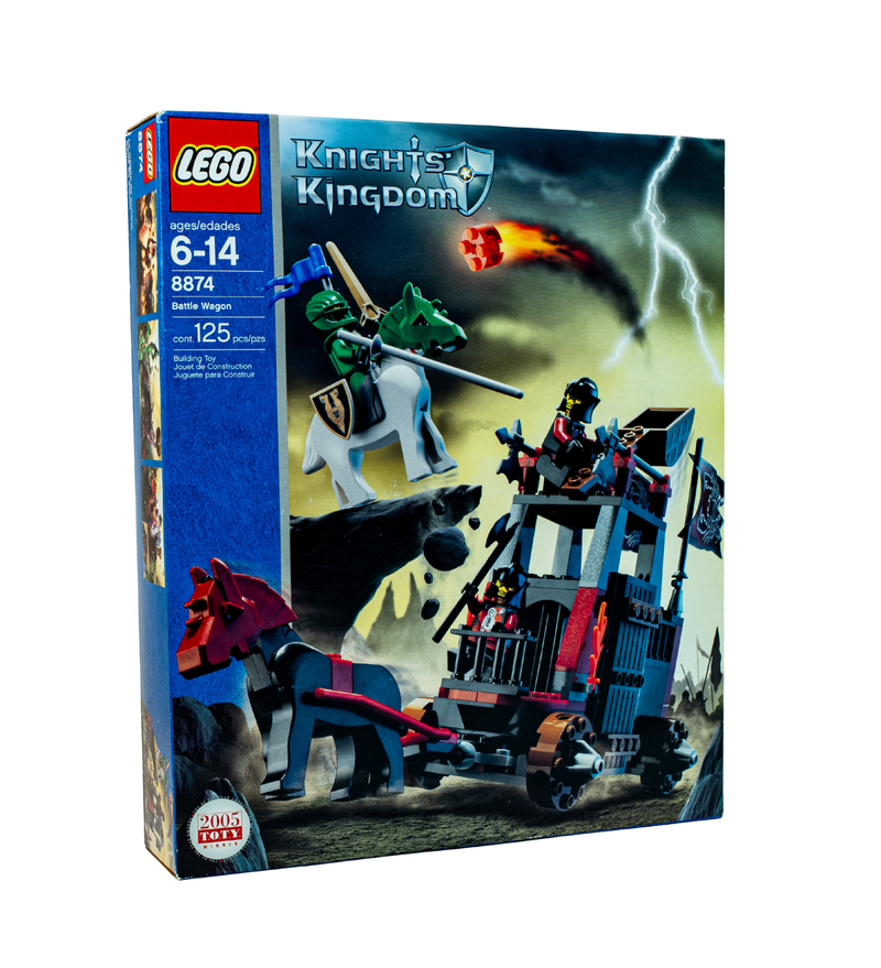 LEGO Knights' Kingdom II 8874 Battle Wagon Sealed (Box Tear) (2005)