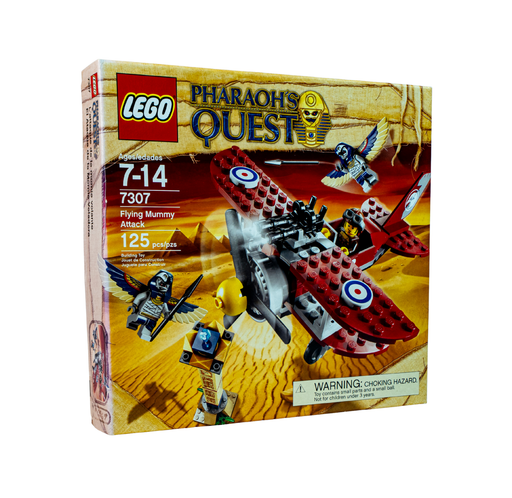 LEGO Pharaoh's Quest 7307 Flying Mummy Attack from 2011, sealed retired set