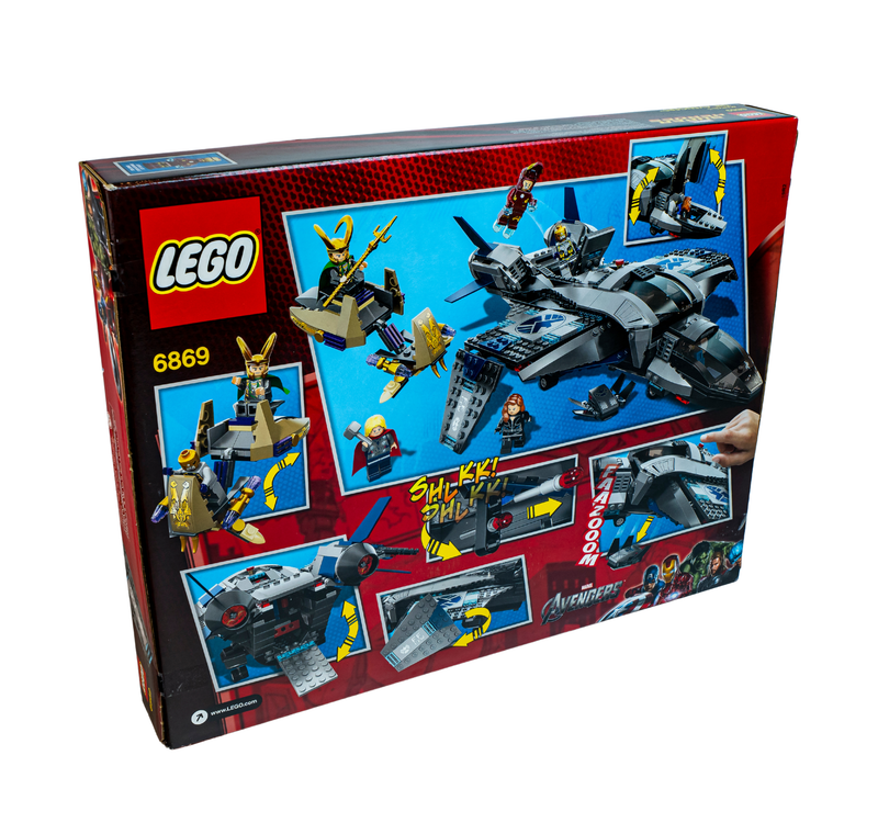 LEGO Marvel Super Heroes 6869 Quinjet Aerial Battle Sealed (2012)