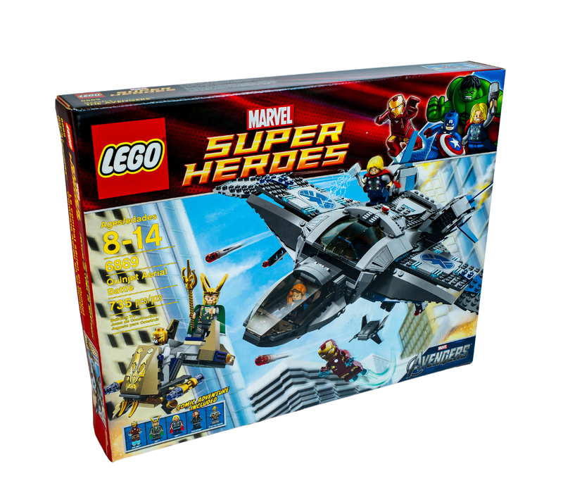 LEGO Marvel Super Heroes 6869 Quinjet Aerial Battle Sealed (2012)