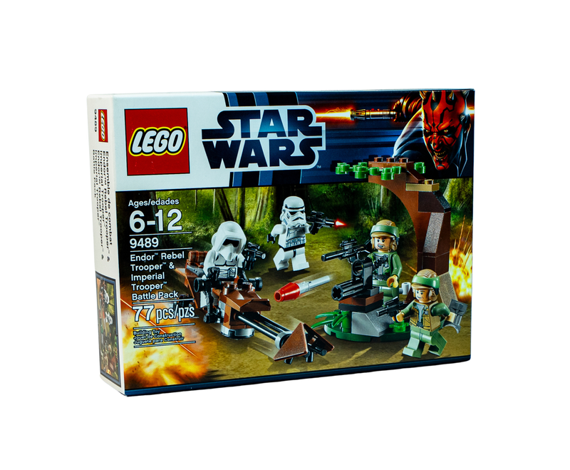 LEGO Star Wars 9489 Endor Rebel Trooper & Imperial Trooper Battle Pack Sealed (2012)