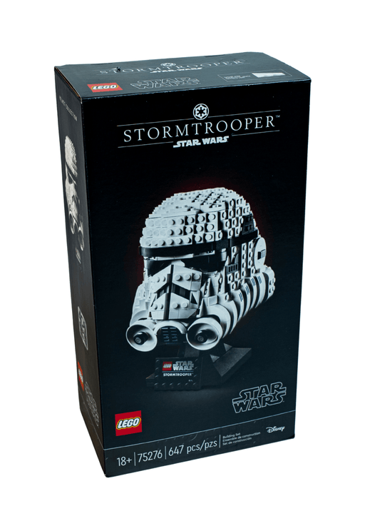 LEGO Star Wars Stormtrooper Helmet set 75276 from 2020, sealed retired display set