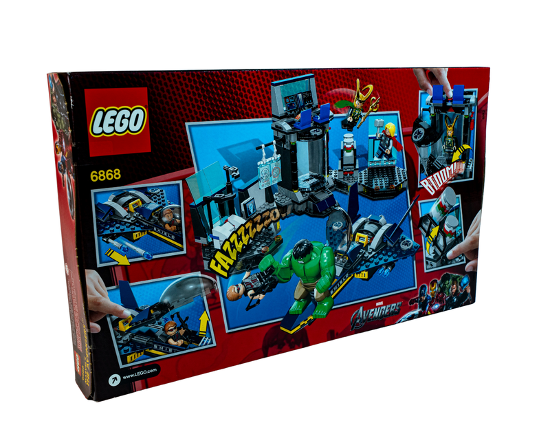 LEGO Marvel Super Heroes 6868 Hulk's Helicarrier Breakout Sealed (2012)