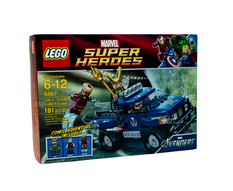 LEGO Marvel Super Heroes 6867 Loki's Cosmic Cube Escape Sealed (2012)