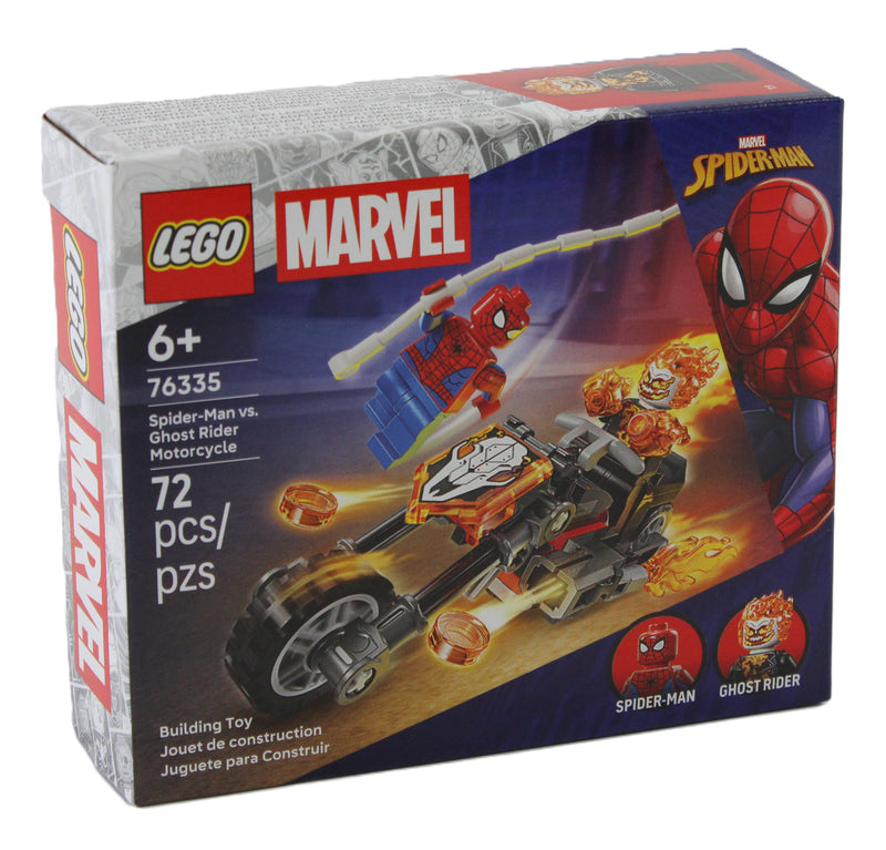 LEGO Marvel - Spider-Man vs. Ghost Rider Motorcycle - 76335