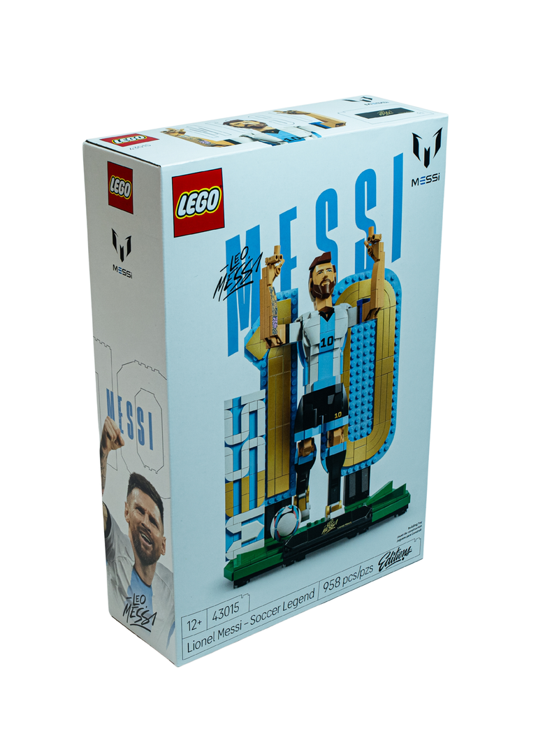 LEGO Editions 43015 Lionel Messi – Soccer Legend NEW
