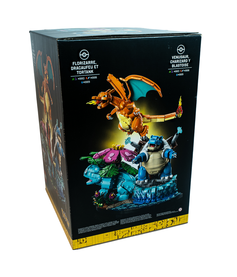 LEGO Pokémon - Venusaur, Charizard and Blastoise - 72153
