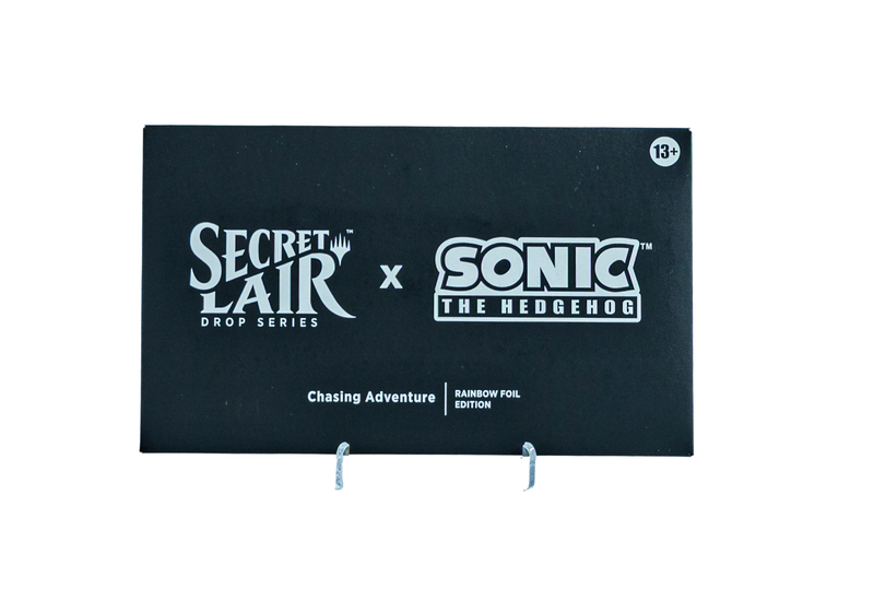 MTG Secret Lair Sonic the Hedgehog Super Sonic Rainbow Foil Bundle Sealed