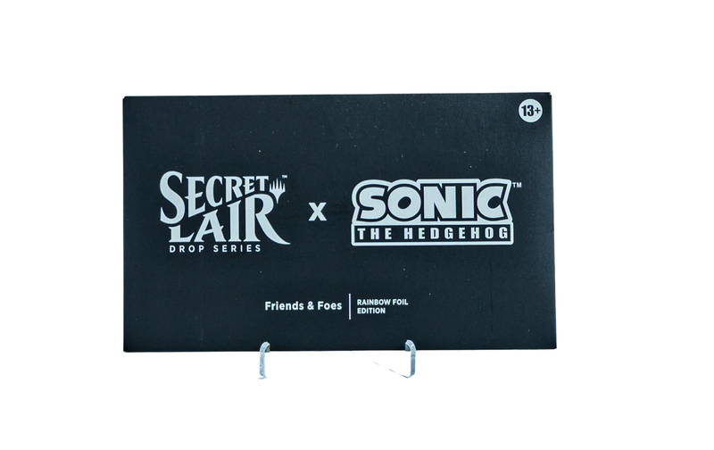 MTG Secret Lair Sonic the Hedgehog Super Sonic Rainbow Foil Bundle Sealed