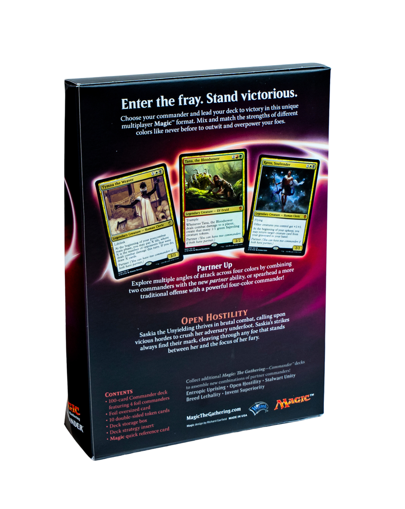 Magic: The Gathering Open Hostility Commander Deck