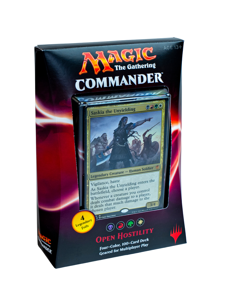 Magic: The Gathering Open Hostility Commander Deck