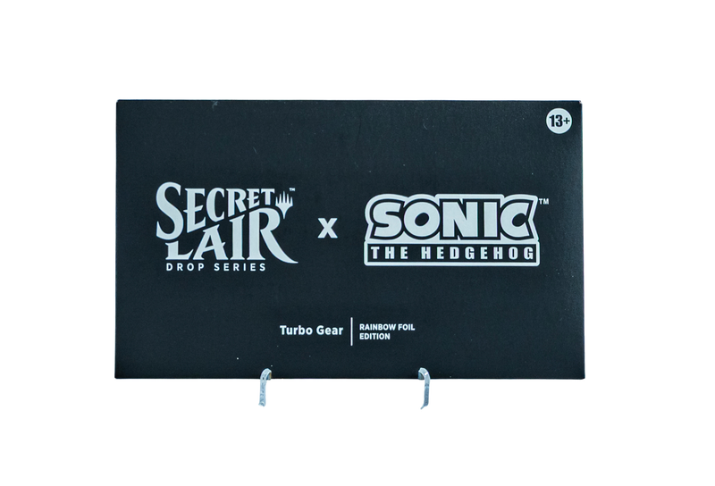 MTG Secret Lair Sonic the Hedgehog Super Sonic Rainbow Foil Bundle Sealed