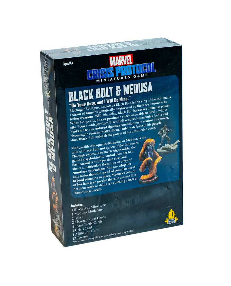 Marvel Crisis Protocol - Black Bolt & Medusa CP34