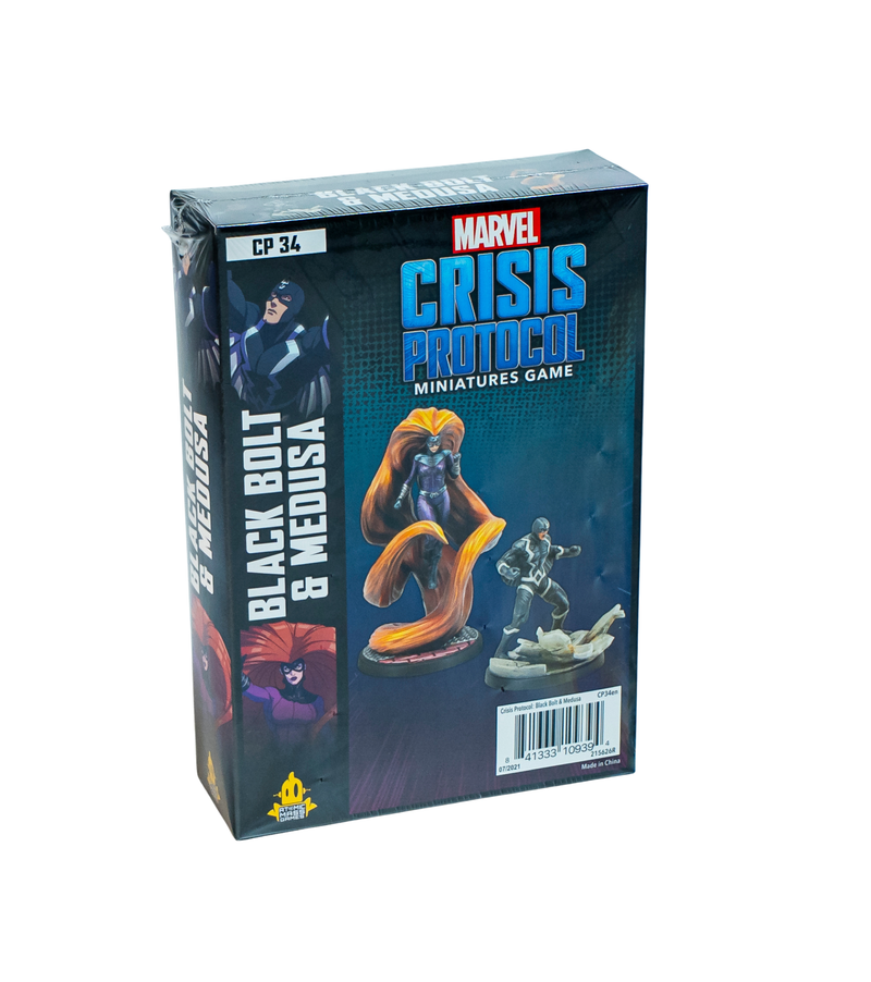 Marvel Crisis Protocol - Black Bolt & Medusa CP34