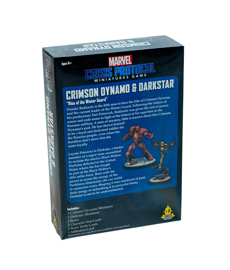 Marvel Crisis Protocol - Crimson Dynamo & Darkstar CP88