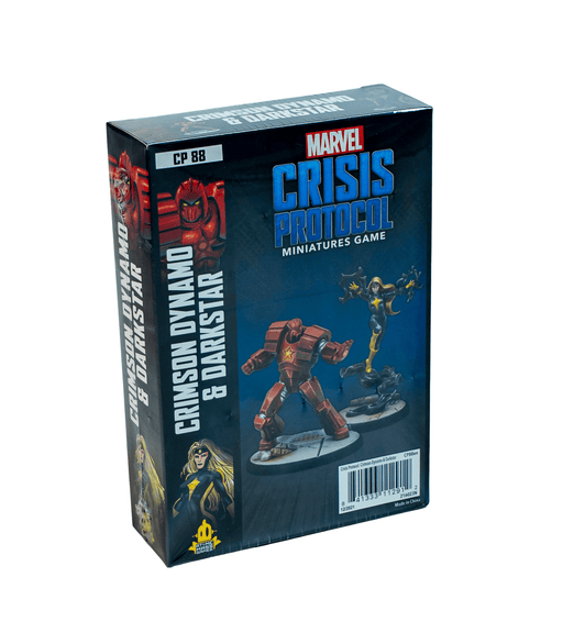 Marvel Crisis Protocol Crimson Dynamo and Darkstar character pack CP88 — sealed