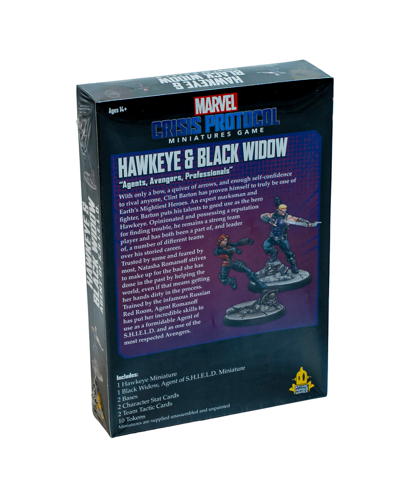 Marvel Crisis Protocol - Hawkeye & Black Widow CP24