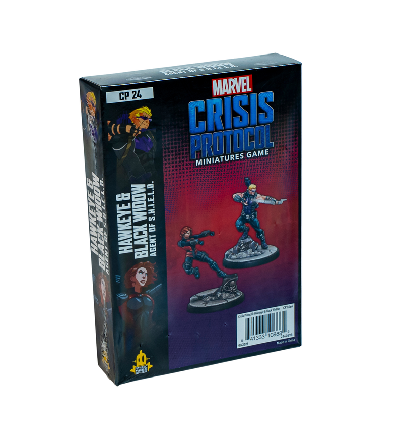 Marvel Crisis Protocol - Hawkeye & Black Widow CP24