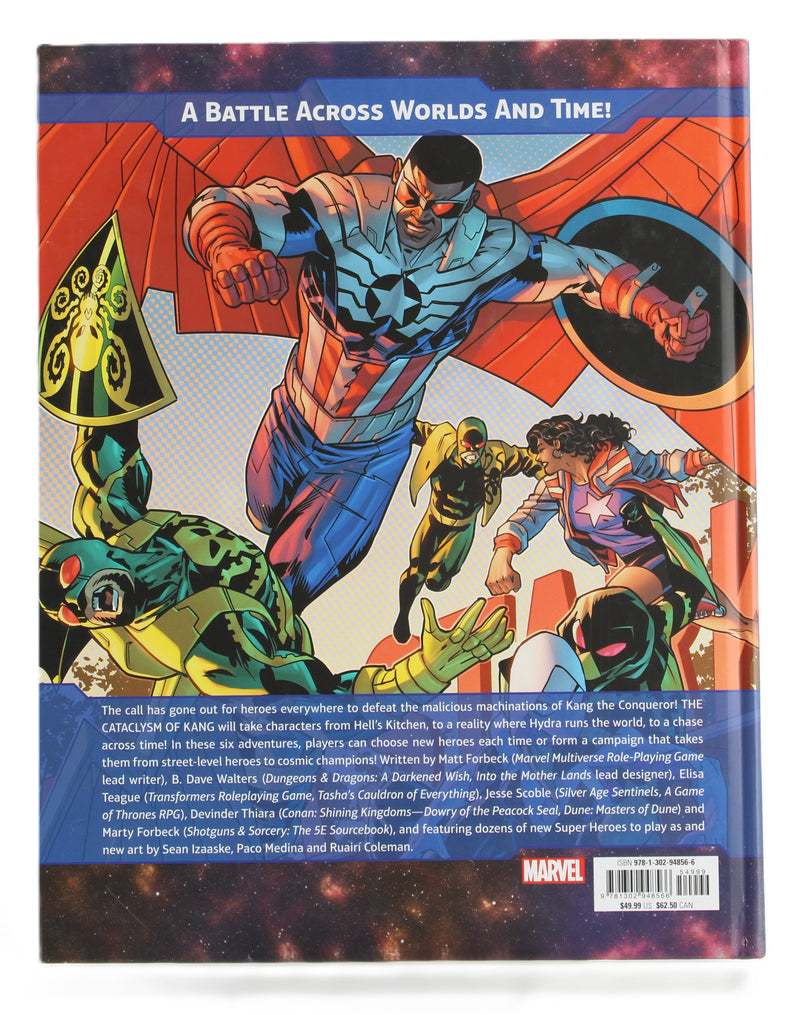 Marvel Multiverse Role-Playing Game: The Cataclysm of Kang Hardcover Adventure Book (New)