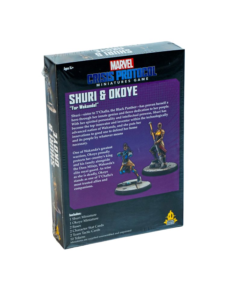 Marvel Crisis Protocol - Shuri & Okoye CP08